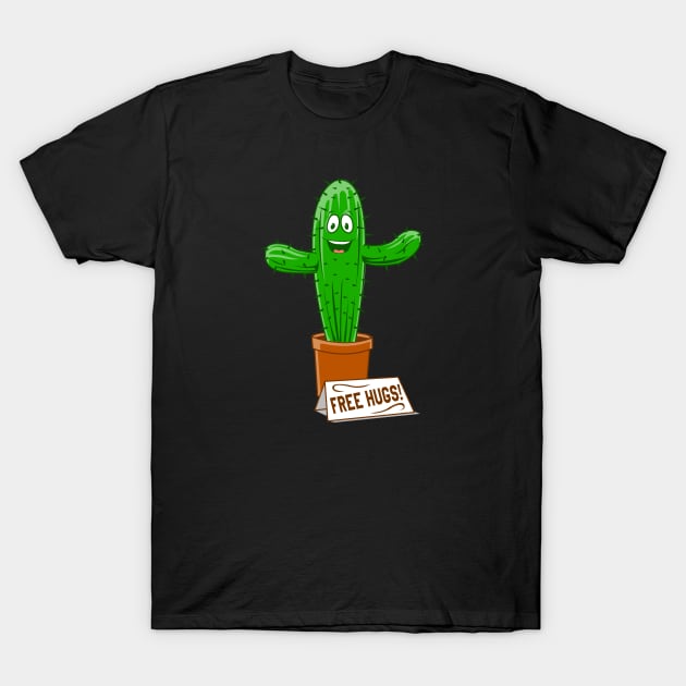 Cactus Plant Chic Boho Gag T-Shirt by Bricke